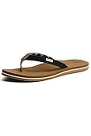 Reef Cushion Sands-sandaal voor dames, 4 UK, Zwart bruin, 37.5 EU