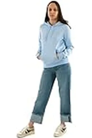 Tommy Hilfiger Dames TJW REG S FLAG HOODIE Pullover Hoodie, Blauw, XS, , XS