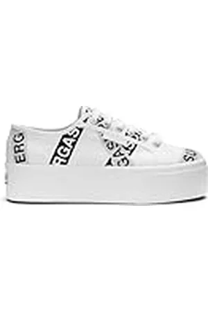 Superga Vrouwen 2790 Belettering Tape Jellysole Gymnastiek Schoen, A0o Multicolor, 38 EU