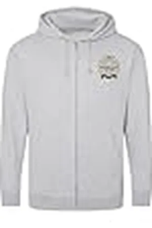 American College Sweatshirt met print, warme kleding, uniseks, kinderen, jongens en meisjes, casual, model ACSZW5 MELL Grey 8 jaar, , 8 ans