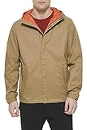 Tommy Hilfiger Waterdichte ademende regenjas met capuchon voor heren, , XS