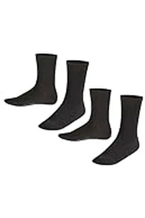 Falke Uniseks-kind Sokken Happy Double Pack K So katoen eenkleurig 2 paar, , 27-30