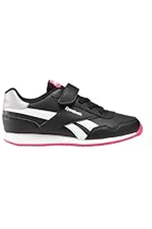 Reebok Royal Cl Jog 3.0 1v Sneakers voor meisjes, Zwart Boldpink Wit, 29 EU