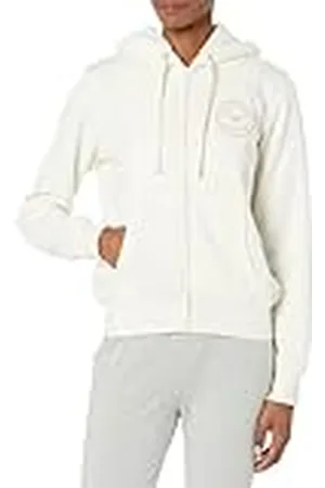 Emporio Armani Fuzzy Fleece Full Zip Jacket voor dames, met capuchon, verpakking van 2 stuks, , M