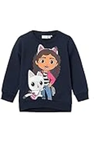 NAME IT Nmfness Gabby Sweat Bru Noos Vde Sweatshirt voor meisjes, , 92 cm