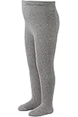Sterntaler Baby - meisjes panty panty sterrtaler collants, zilver (zilver melange 542), 80 (fabrieksmaat: 9-12 maanden)