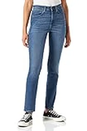Wrangler Dames Slim Broek, , W40/L32