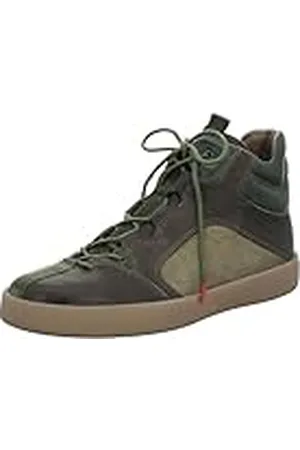 Think! Heren JOEKING_3-000647 leer gevoerde duurzame boots, 7000 olijf/combi, 42 EU
