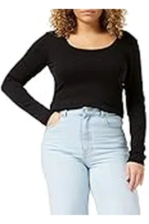 VERO MODA Dames Vmmaxi My Ls Soft Uneck Ga Noos shirt met lange mouwen, , L