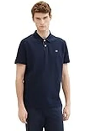 TOM TAILOR Mannen Basic Piqué poloshirt 1027713, , S