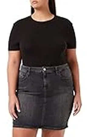 Tommy Hilfiger Dames Classic Denim Skirt Jrvbk Rok, , Eén maat