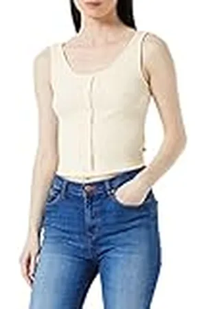 LTB Jeans Dames Kobele shirt met schouderbandjes/Cami Shirt, , XXL, , XXL