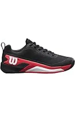 Wilson Heren Rush PRO 4.5 Clay tennisschoen, zwart/infrarood/wit, 8 UK, , 42 EU