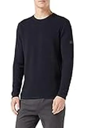 Camel Active Heren 4095476K07 pullover, nachtblauw, S