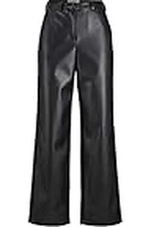 JACK & JONES Jxmary Hw Faux Leather Noos Broek voor dames, , M