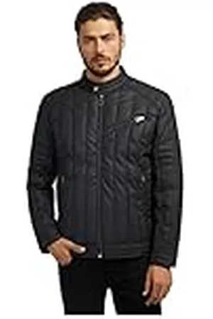 Guess Heren PU Stretch Biker Jager, , S