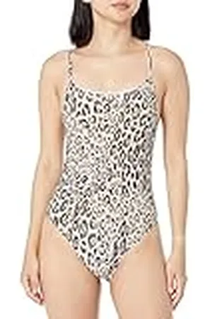 Emporio Armani Emporio Armani Lurex Textured Yarn eendelige zwempak, , M, , M