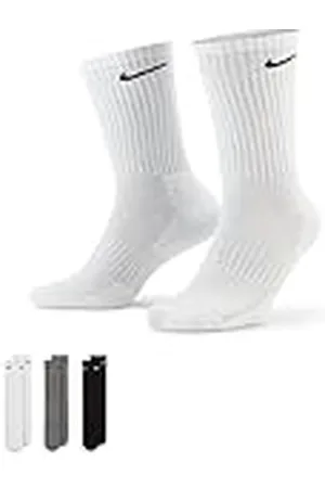 Nike Uniseks Everyday Cushioned Crew 3Pr 132 Sokken S