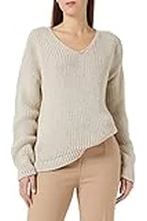 HUGO BOSS Dames Sestrelly Knitted_Sweater, Light Beige271, XS