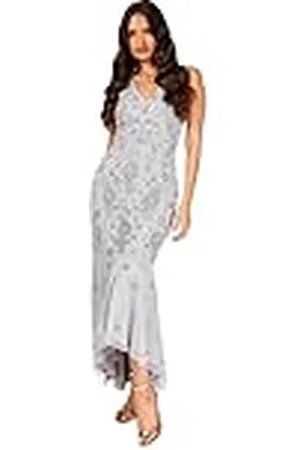 Little Mistress Maxi-jurk met esdoorn verfraaide vissenstaart voor dames, , 36