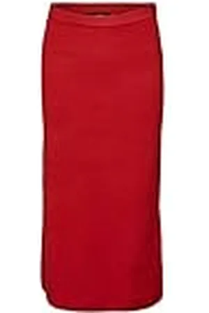 VERO MODA VMGOLD Penstripe Pencil 7/8 Rok GA, , XS