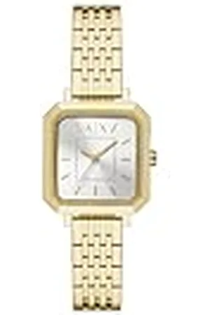 Armani Exchange Watch For Women, Quartz Movement and 27mm Case Size with Stainless steel, Leather or Silicone strap, , 27MM