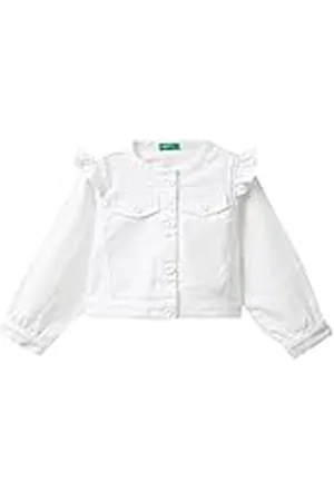 Benetton Jas 2RISGN017 Denim jas, , 82 meisjes