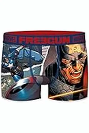 Freegun Marvel Captain America, boxershorts voor jongens, nauwsluitend, cap, 12/14 A