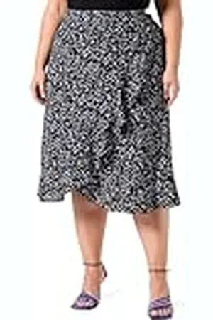 ONLY Onlcarly Flounce Long Rok WVN Noos, , S