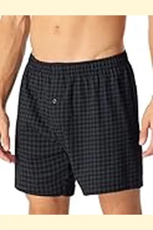 Schiesser Herren Unterwäsche Boxershort für Männer weich und bequem ohne Gummibund Bio Baumwolle - Cotton Casual