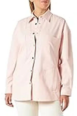 HUGO BOSS Evilya Blouse voor dames, licht/pastelroze 688, niet geroerd
