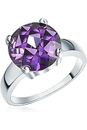 Rafaela Donata Ring sterling zilver zirkonia paars, 60 (19.1), Zilver, Zirkonia