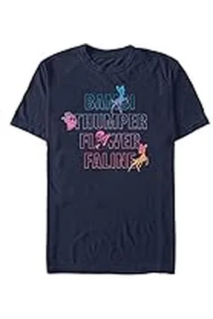 Disney Classics Bambi - Bambi Characters Names Stacked Unisex Crew neck T-Shirt L