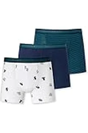 Schiesser Jungen 3 PACK Unterwäsche Boxershorts - 95/5 Organic Bio Baumwolle - Größe 92 bis 140