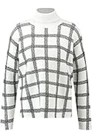 Gerry Weber Edition Dames 770556-44708 trui, ecru/wit/zwart, 36