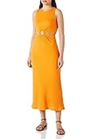 Koton Mouwloze midi cut-out jurk voor dames, , L