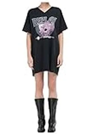 Replay Oversized katoenen shirtjurk voor dames, , XXS