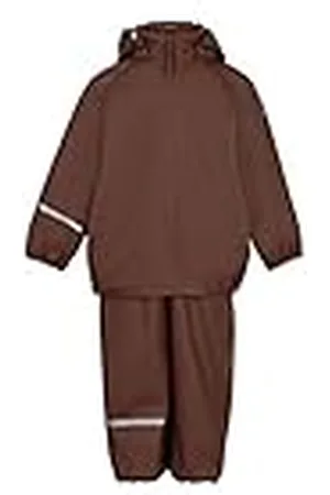 CeLaVi Unisex Basic Recycle Pu Rainwear Set voor kinderen, , 90