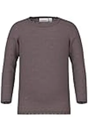 NAME IT Meisjes Nmfwang Wool Needle Ls Top Solid Noos shirt met lange mouwen, , 86 cm