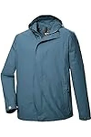 Stoy STS 7 MN Jckt functionele jas voor buiten met capuchon, grote maten, licht denim, 4XL heren, Lichte jeans, 4XL