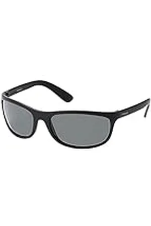 Polaroid P7334 Rechthoekige zonnebril voor dames en mannen, gepolariseerd, licht materiaal, inclusief beschermhoes