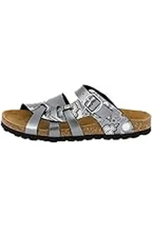 LICO BIOLINE FLORA Dames Instapschoenen, Antraciet/grijs, 38 EU