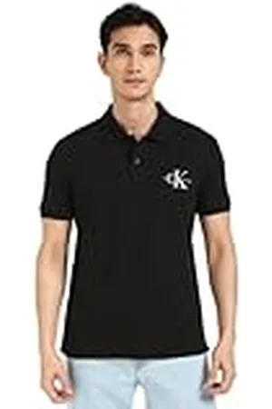 Calvin Klein Heren Monologo Polo S/S, ., XXL