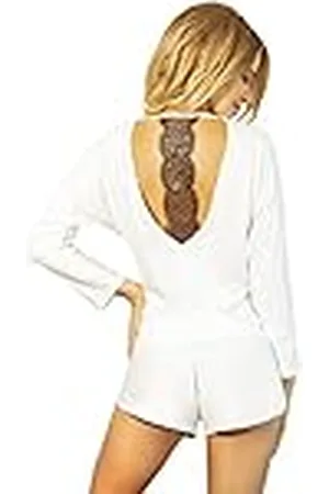 Kalimo Damespyjamaset, chalandri-ecru-2XL, , XXL, , XXL