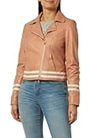 Freaky Nation Dames Look Bright-FN leren jas, , M, , M