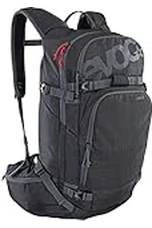 Evoc LINE 30 all-mountain rugzak (NEURALITE SYSTEM, skihouder, apart lawinecompartiment met noodplan, gemakkelijk toegankelijk hoofdcompartiment, BODDY HUGGING), gevlekt koolstofgrijs