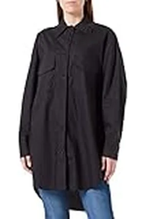 Risa Lymoa klassieke blouse met lange mouwen voor dames, , XL