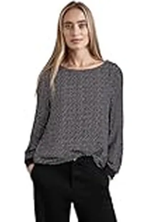 Street one Bedrukte blouse met knopen, , 40