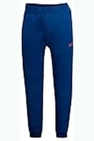 HUGO BOSS Heren Labelled Pants joggingbroek van elastisch katoen-jersey met rood logo, , L