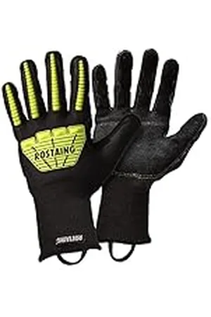 ROSTAING Brandweer Pro RESCUEFLUOBCSC Handschoenen - Paar brandweerhandschoenen - voor Reddingshandschoenen - Anti-Cut Handschoenen - Schokbeschermende Handschoenen